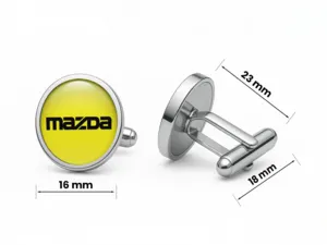 Mazda Formelle Manschettenknöpfe Herrenmode Robust Universal